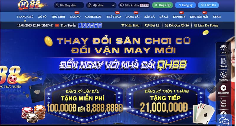 Tổng quan về nhà cái QH88 