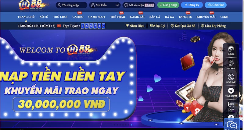 Chương trình khuyến mãi đa dạng và hấp dẫn tại QH88